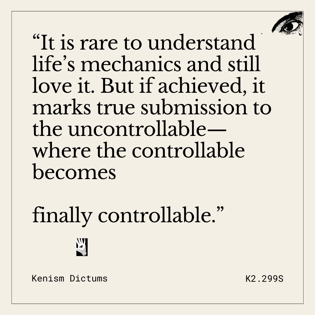 Dictum of K. - K2.299