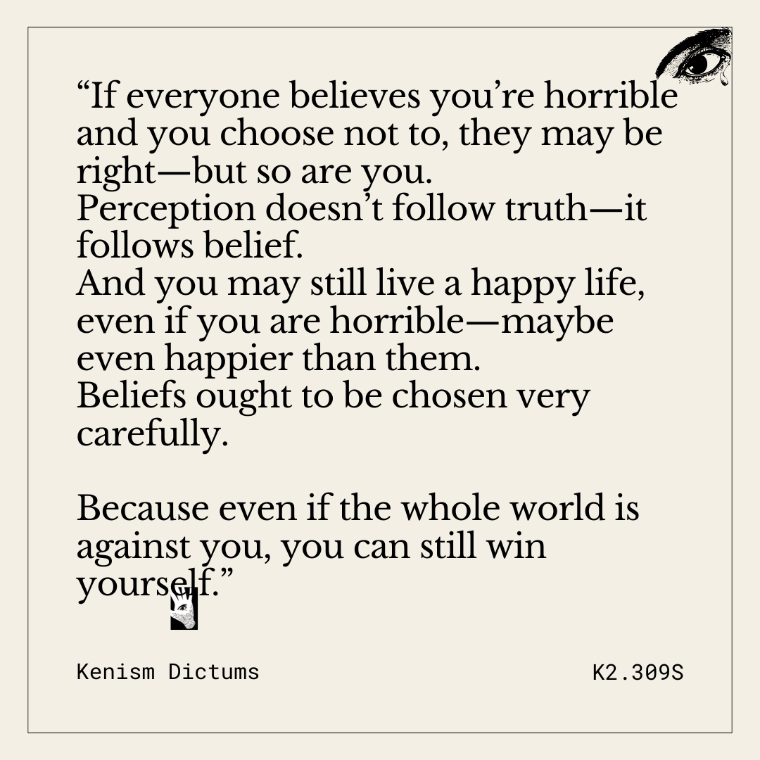 Dictum of K. - K2.309