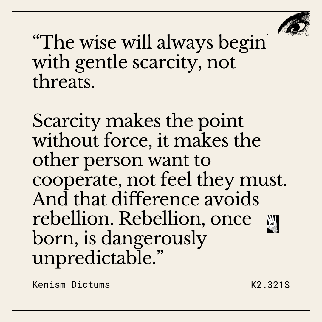 Dictum of K. - K2.321