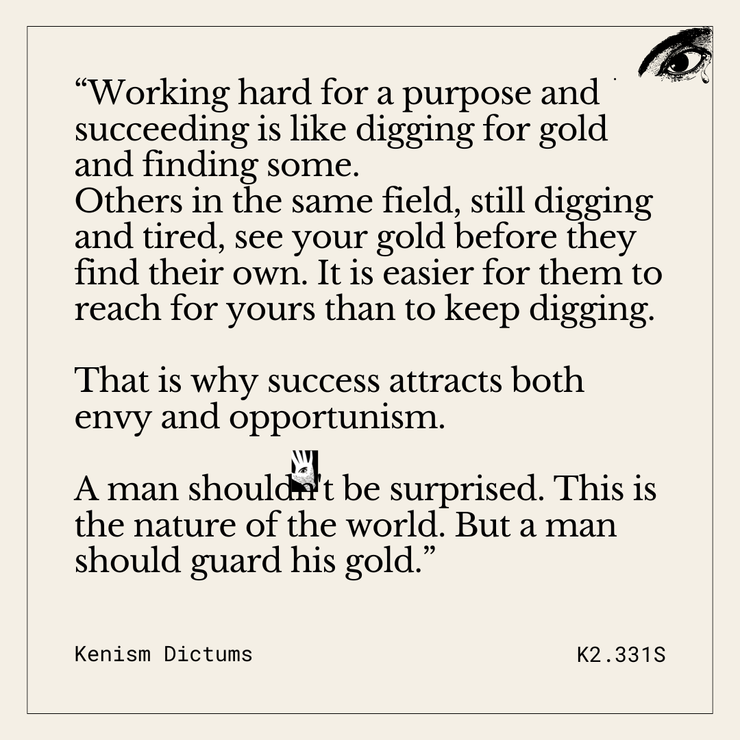 Dictum of K. - K2.331