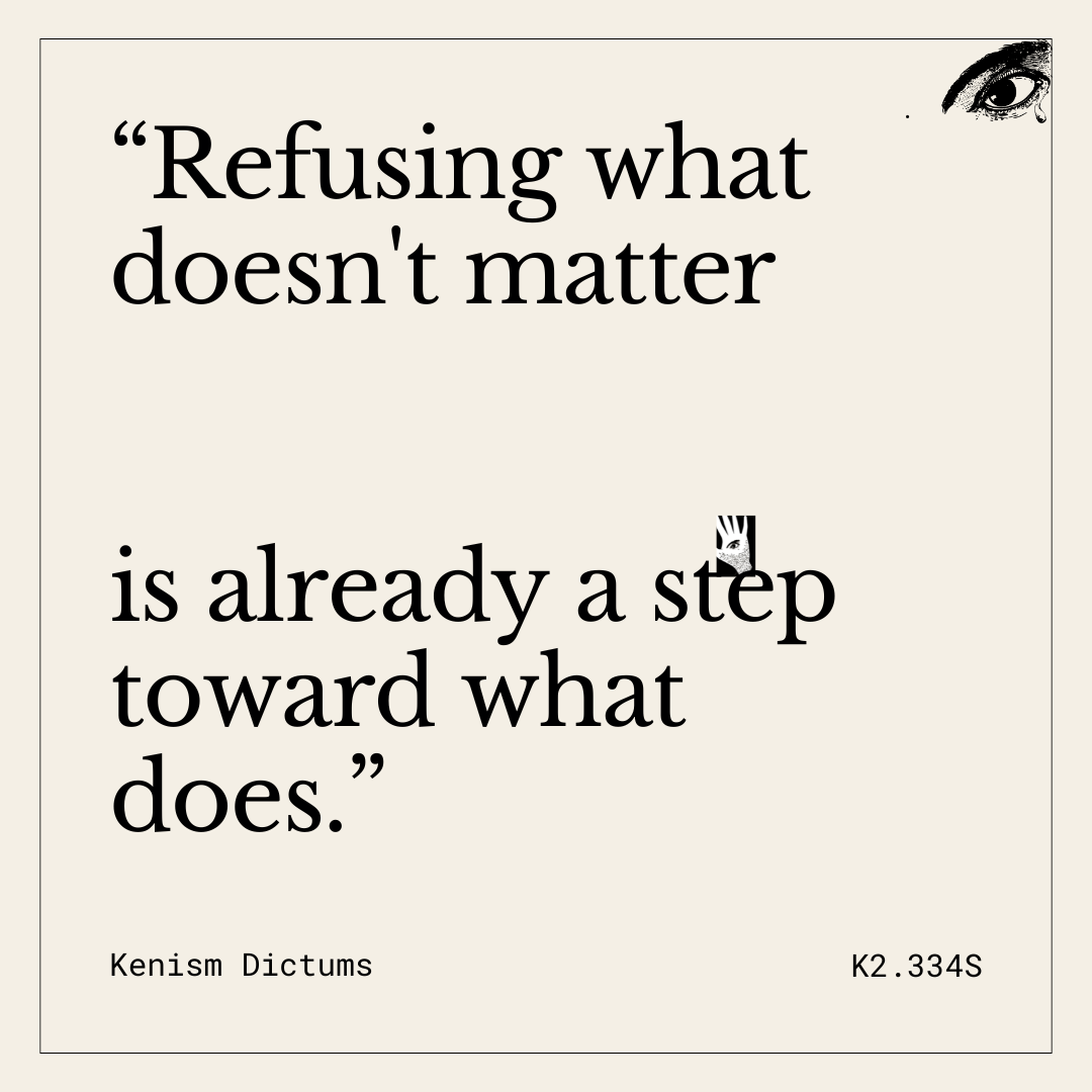 Dictum of K. - K2.334