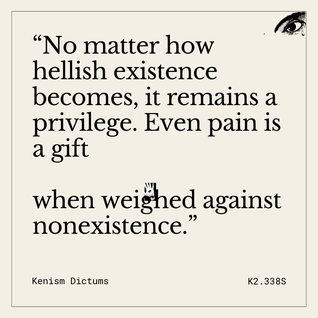 Dictum of K. - K2.338