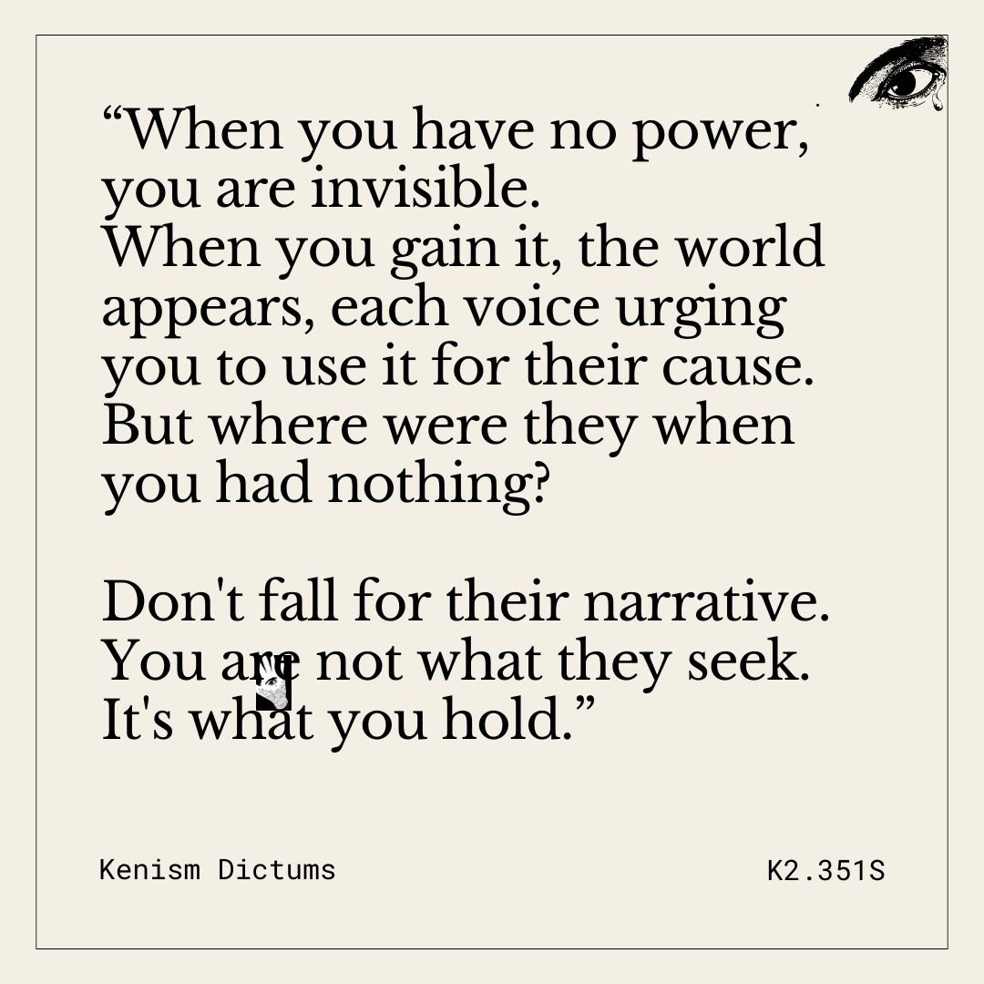 Dictum of K. - K2.351