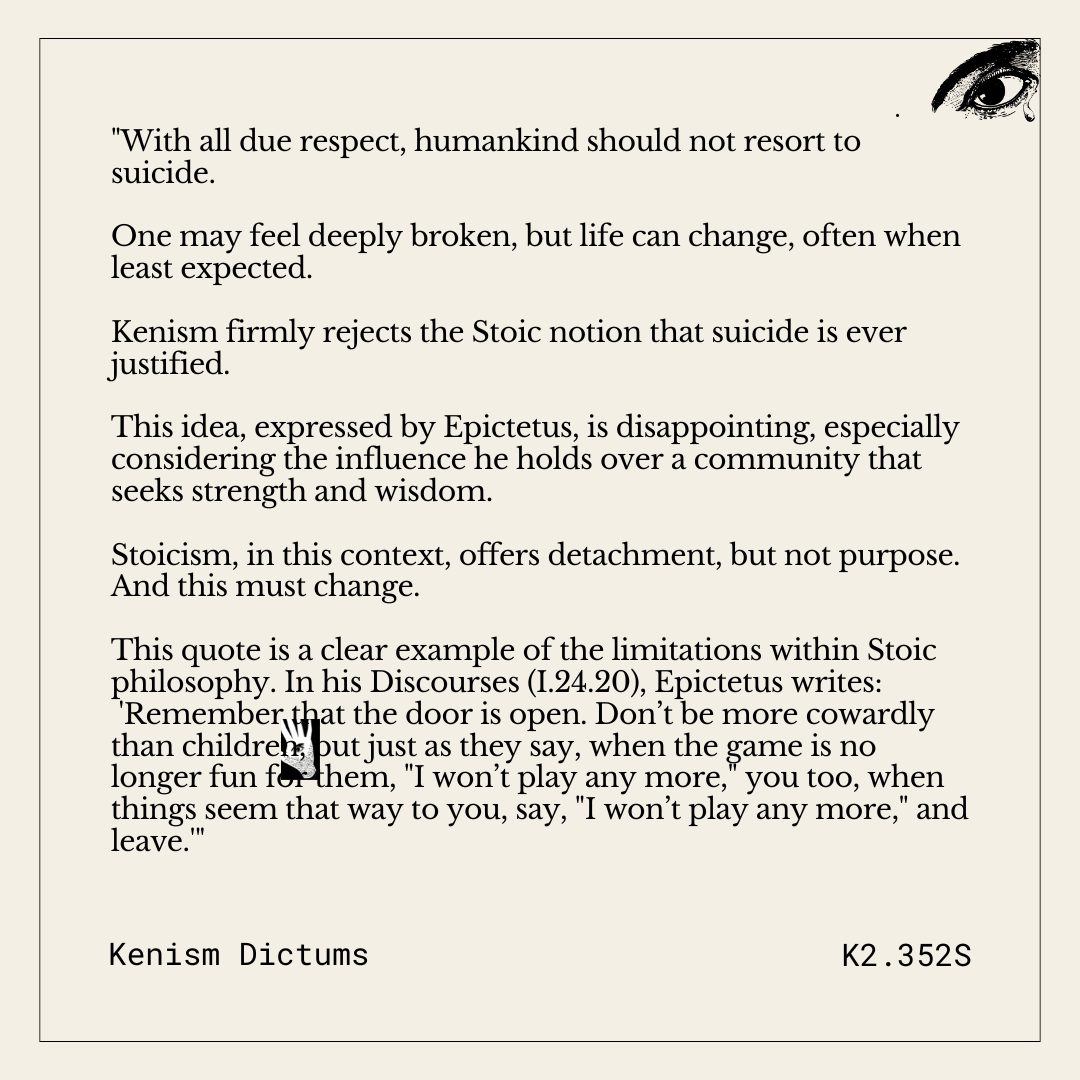 Dictum of K. - K2.352
