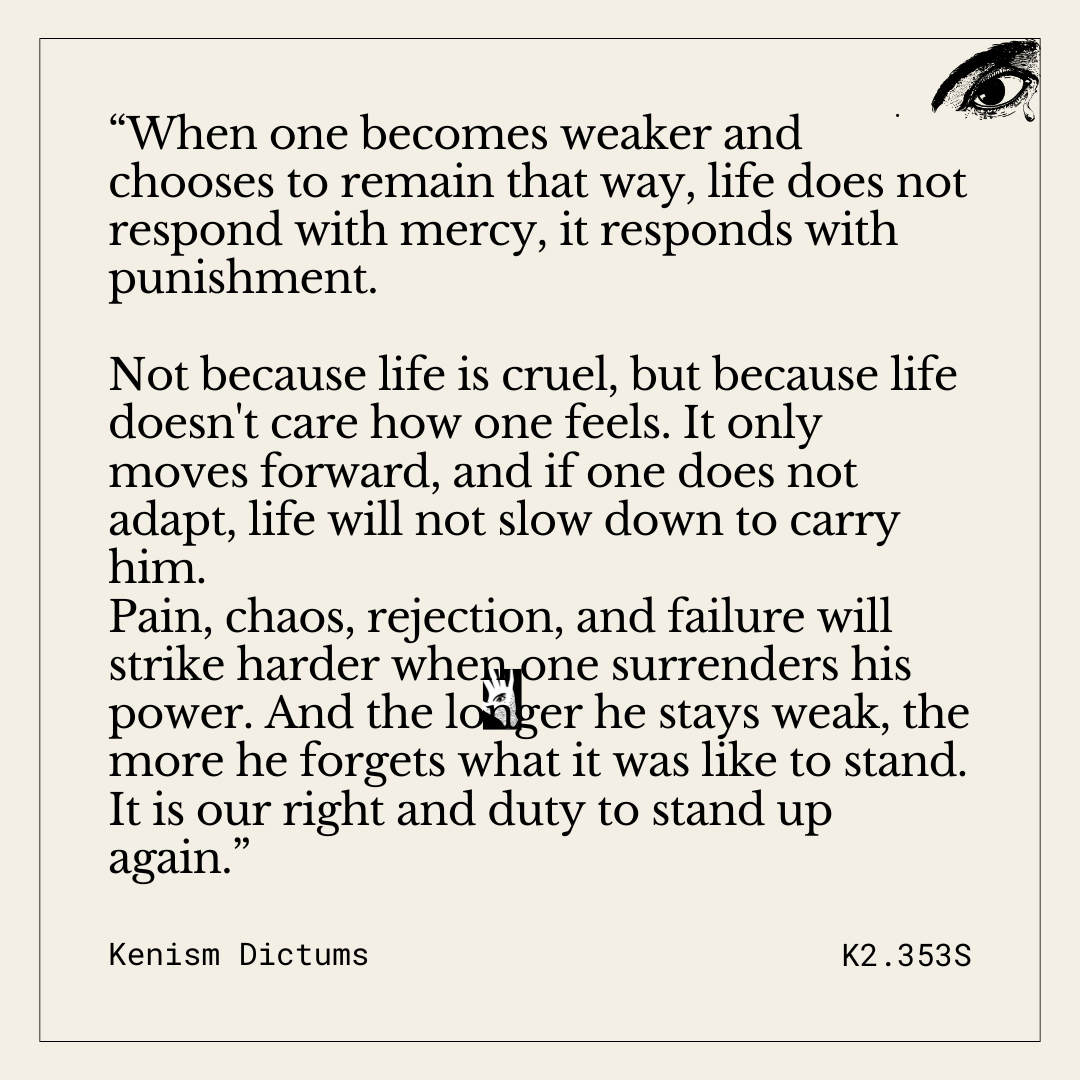 Dictum of K. - K2.353