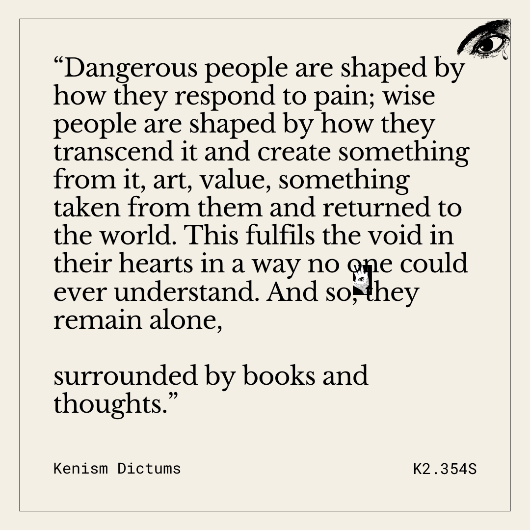 Dictum of K. - K2.354