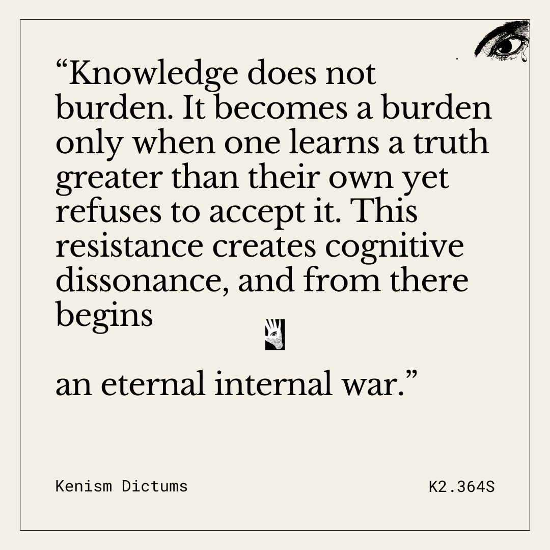 Dictum of K. - K2.364