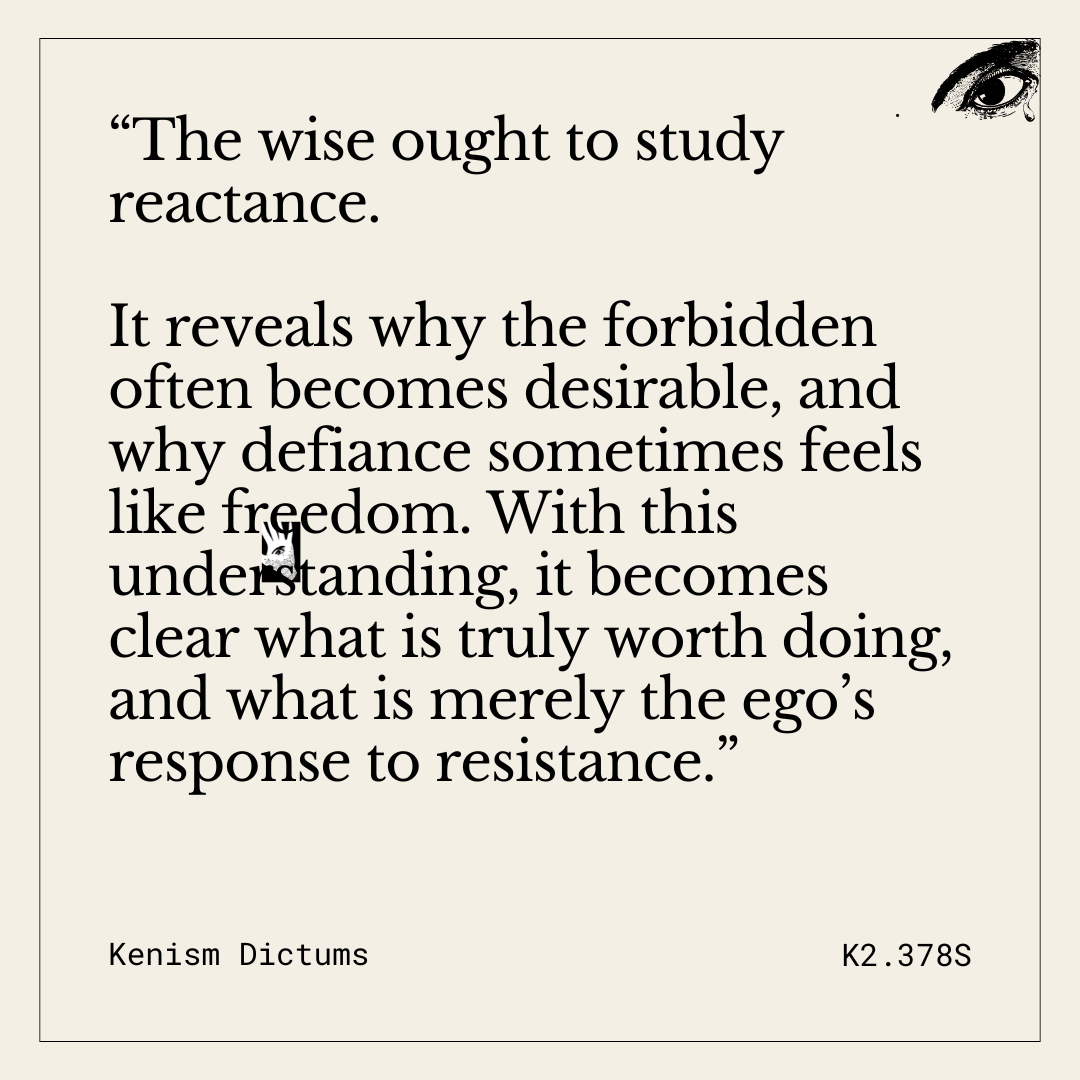Dictum of K. - K2.378