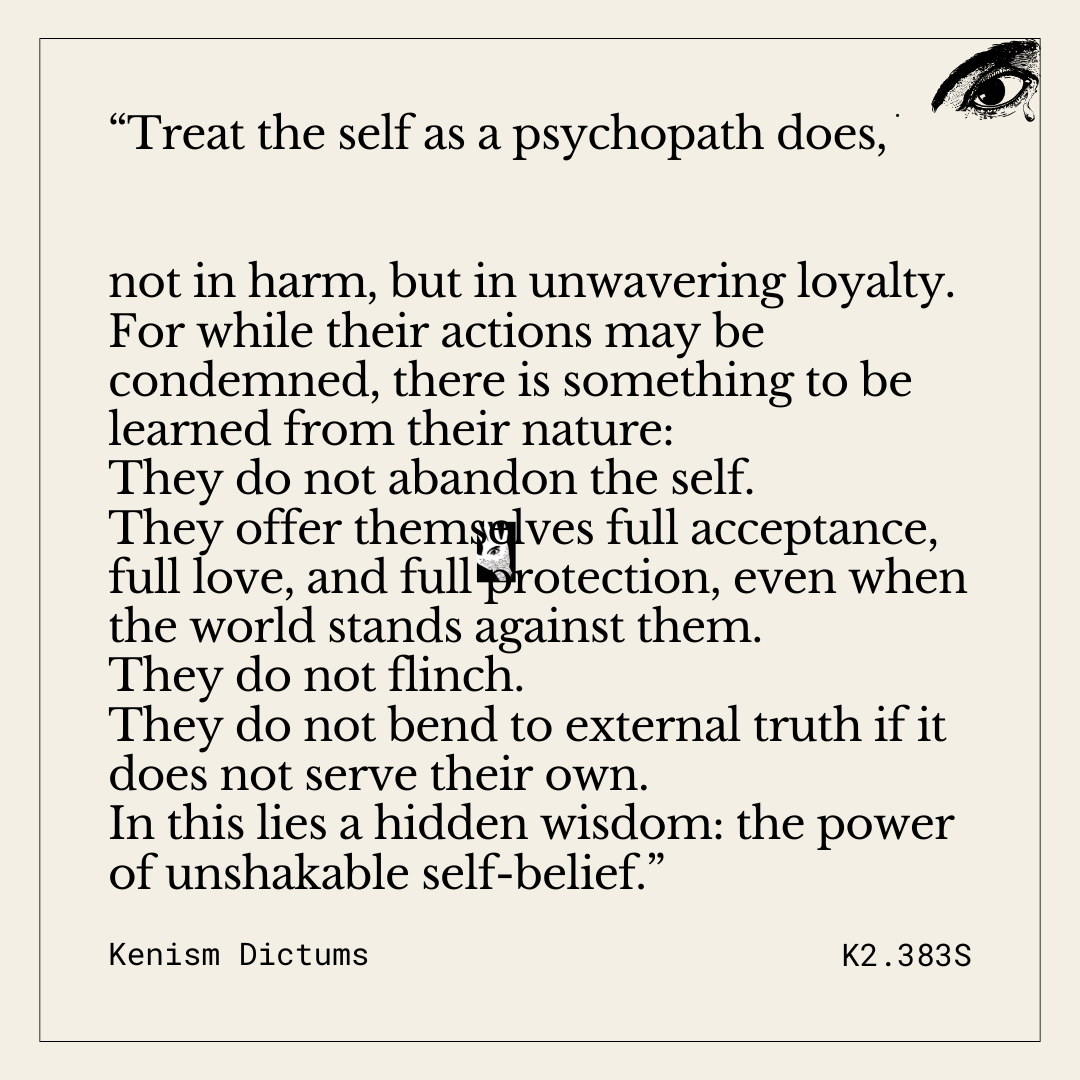 Dictum of K. - K2.383