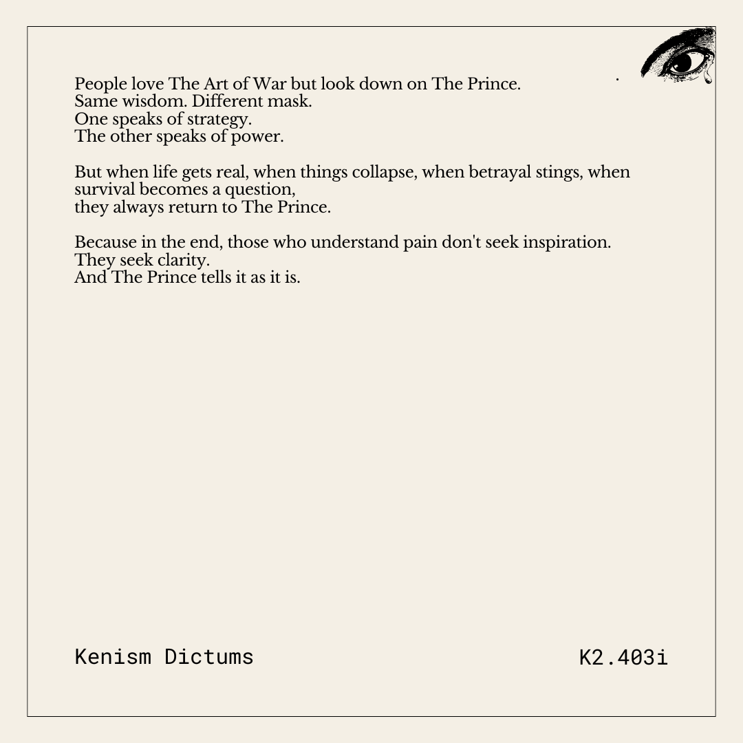 Dictum of K. - K2.403