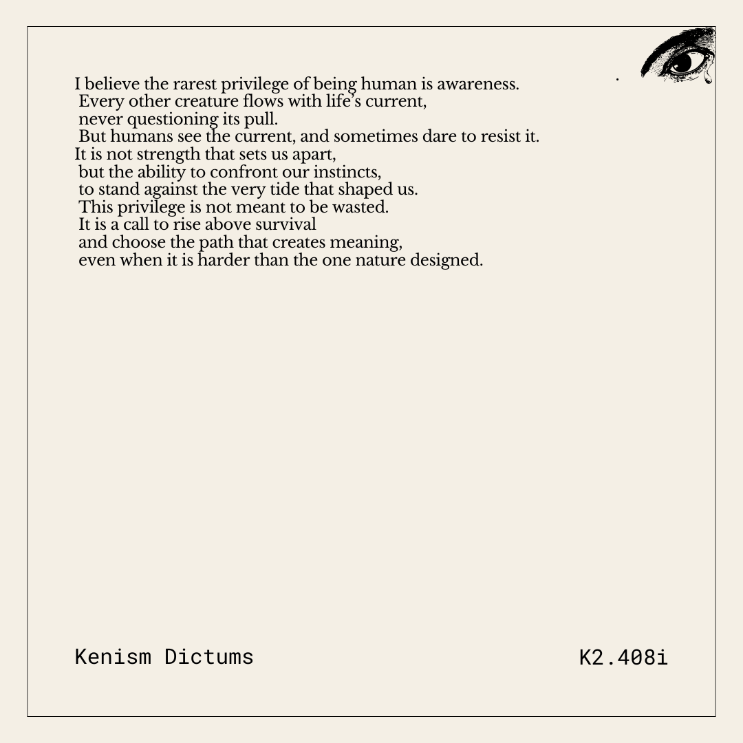 Dictum of K. - K2.408