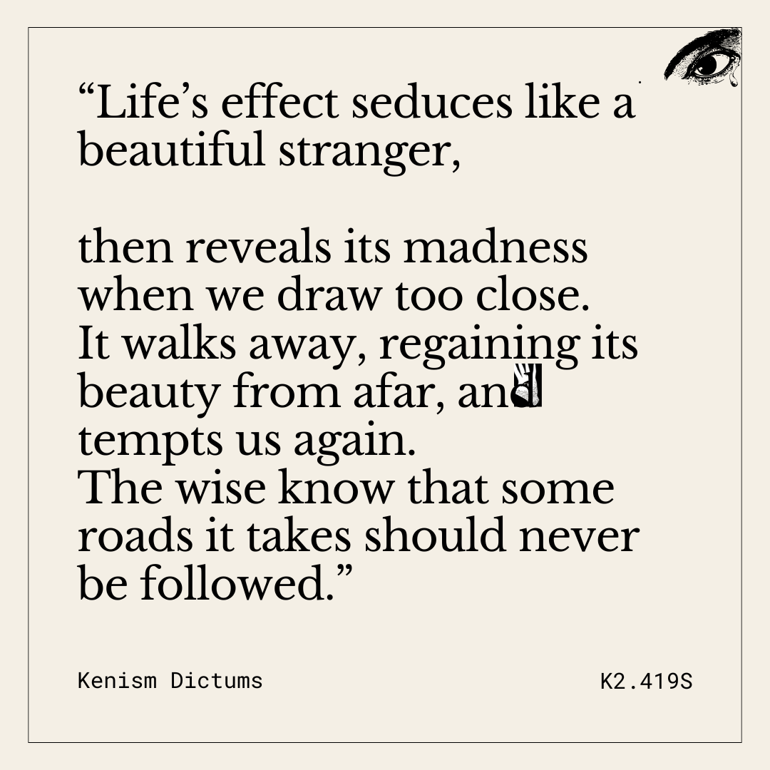 Dictum of K. - K2.419