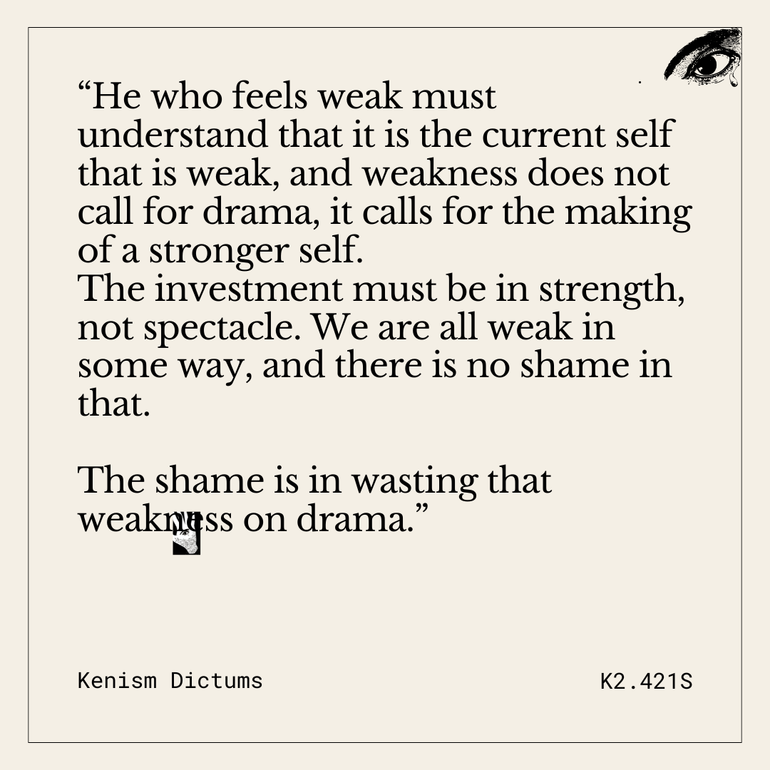 Dictum of K. - K2.421
