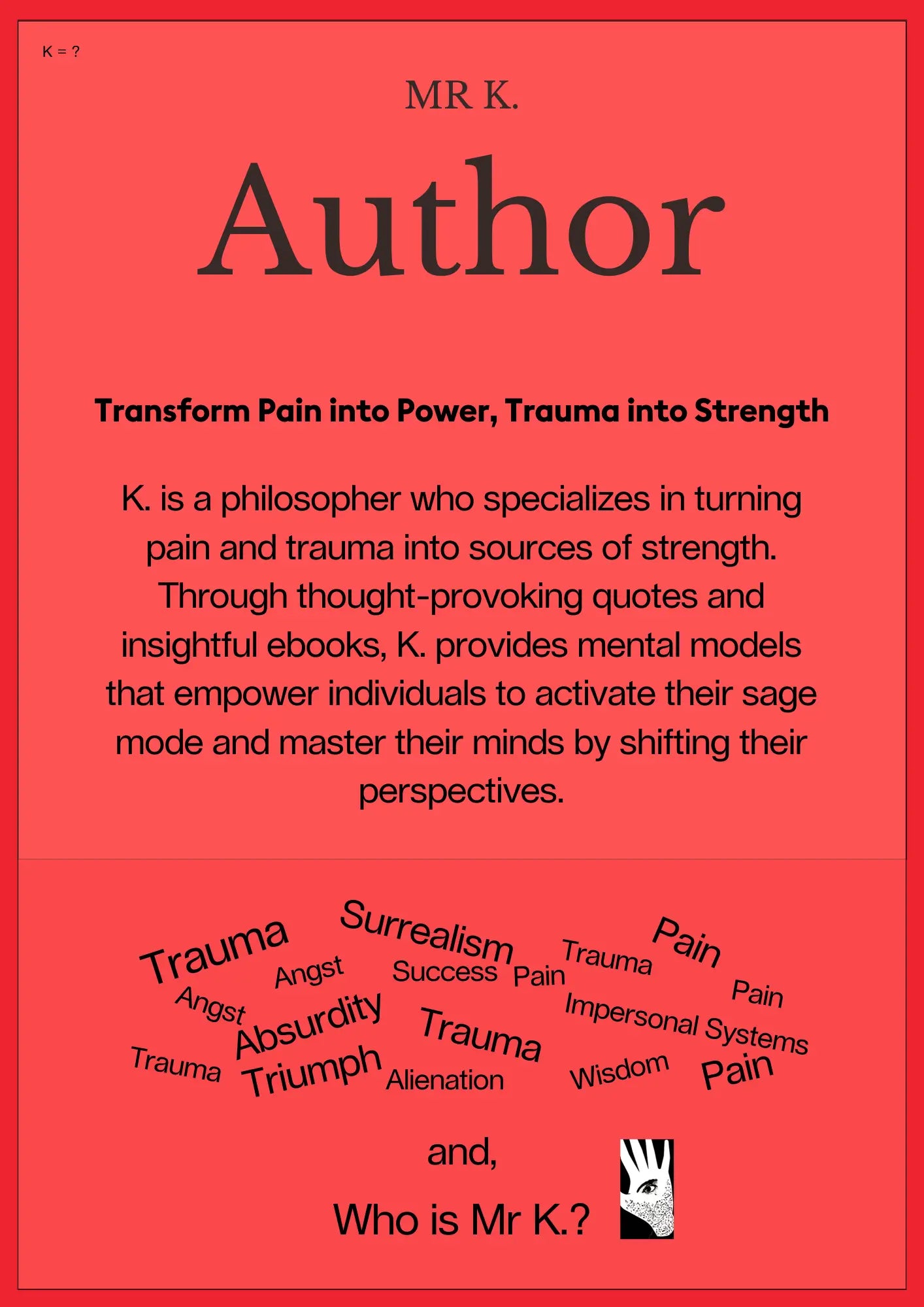 The Knock-Knock Effect: The Invisible Invader