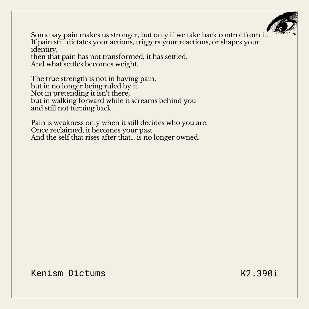 Dictum of K. - K2.390