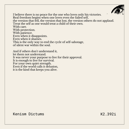 Dictum of K. - K2.392