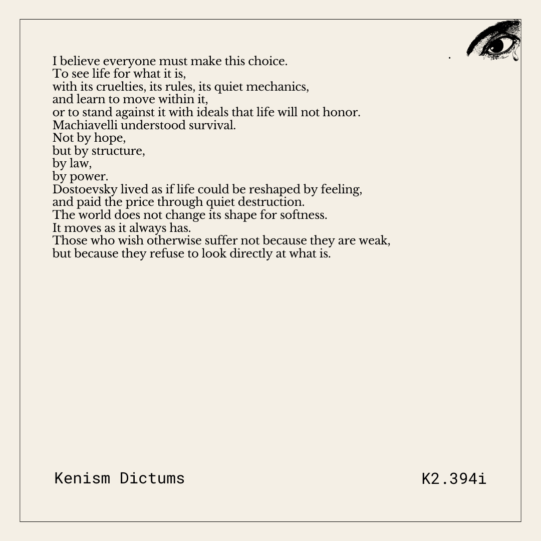 Dictum of K. - K2.394