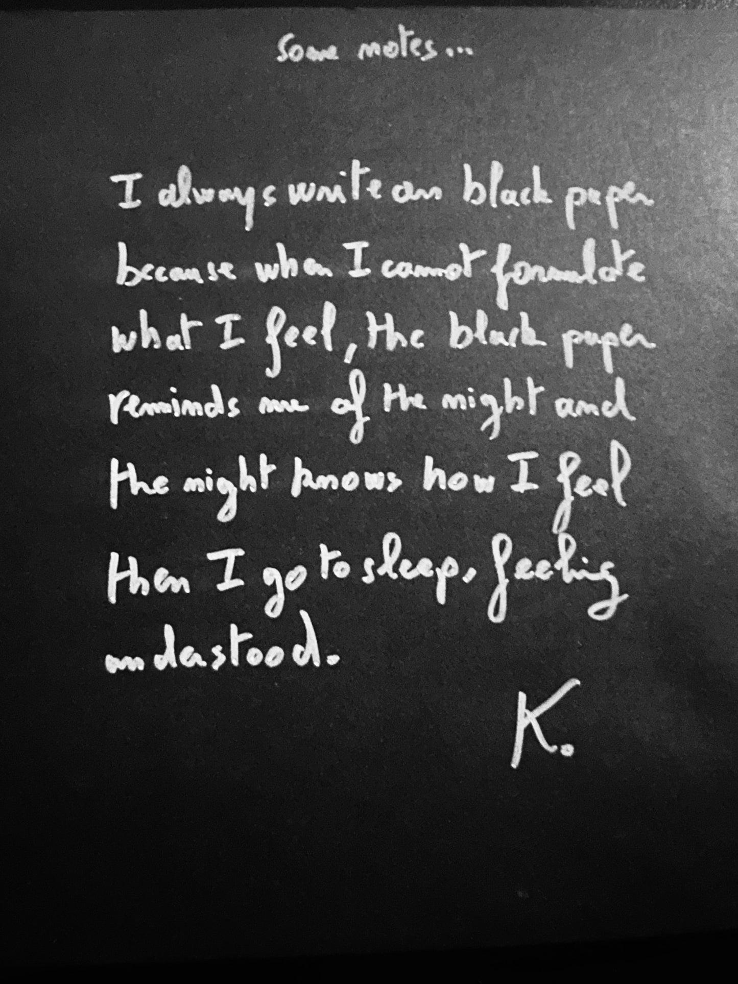 note 1 - 23.11.2025 - Only 1 Edition - Autographed