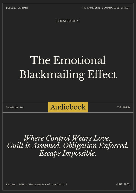 Audiobook The Emotional Blackmailing Effect