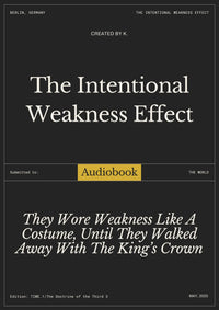 Audiobook The Intentional Weakness Effect