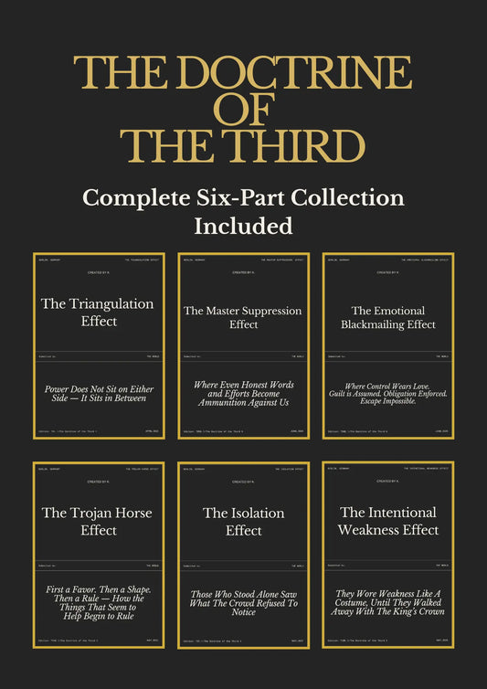 Power, Manipulation and Influence | The Doctrine of the Third | Complete Six-Part Book Collection (Includes: 6 Signed Titles + 6 Audiobooks)