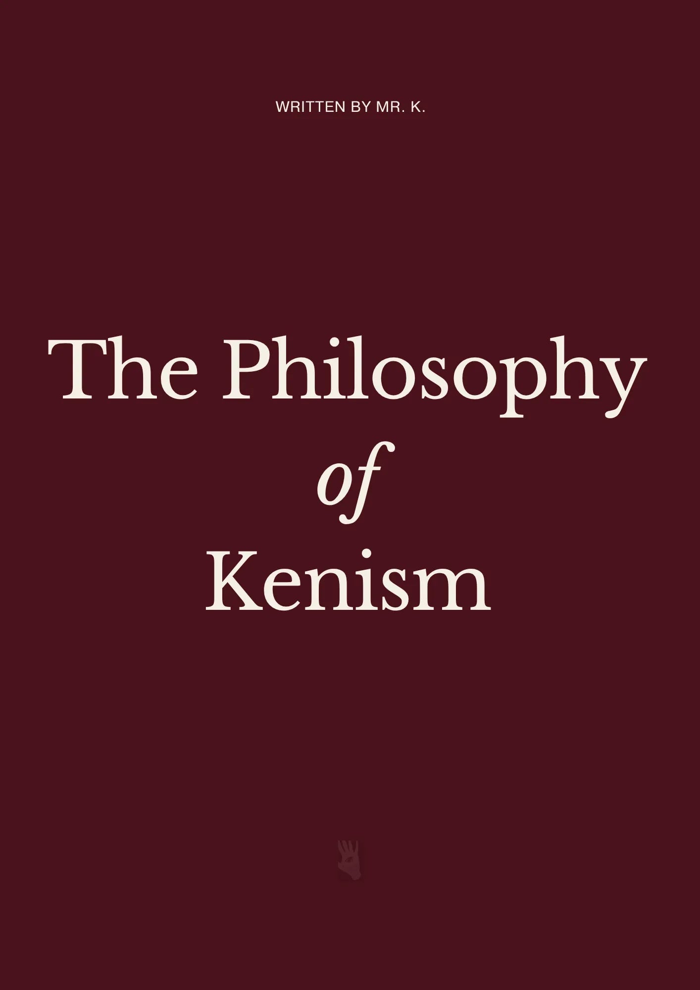 The Philosophy of Kenism: Membership by Admission