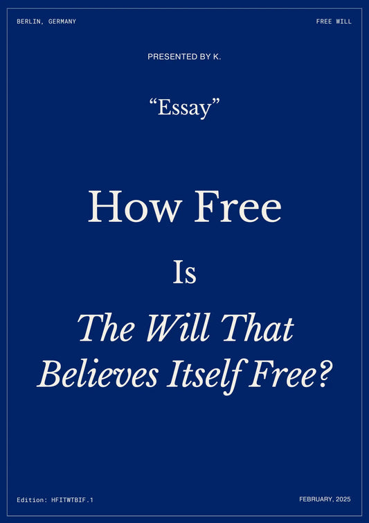 How Free Is The Will That Believes Itself Free?