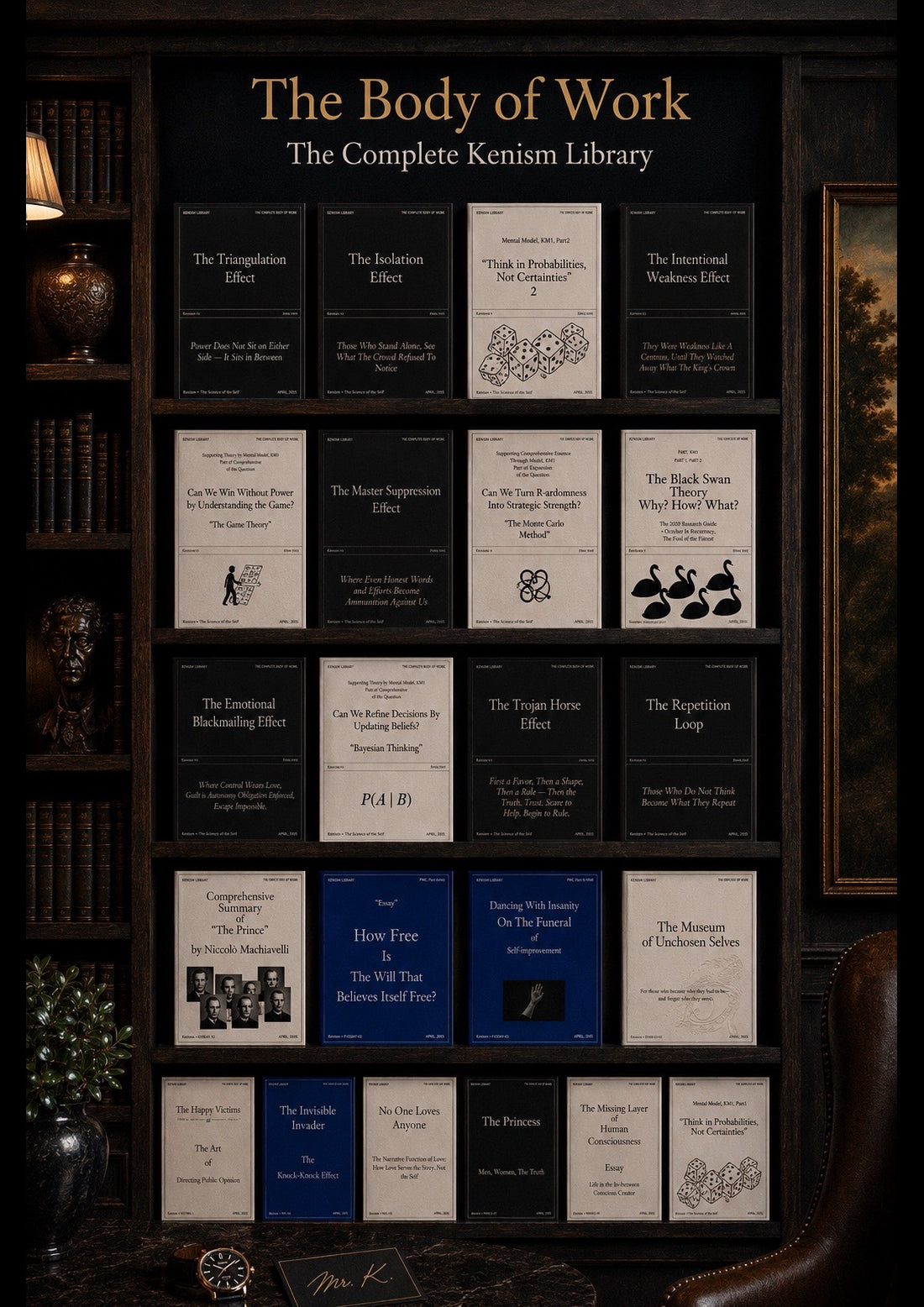 The Complete Kenism Library | The Secret Knowledge of a New Psycho-Philosophy for Power, Influence, Manipulation, and the Path to the New Self