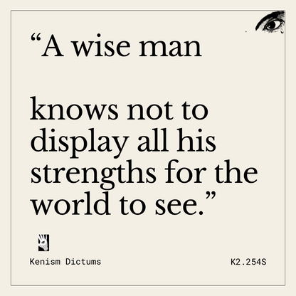 Dictum of K. - K2.254