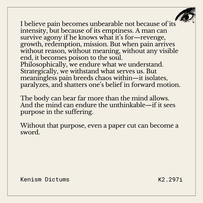 Dictum of K. - K2.297