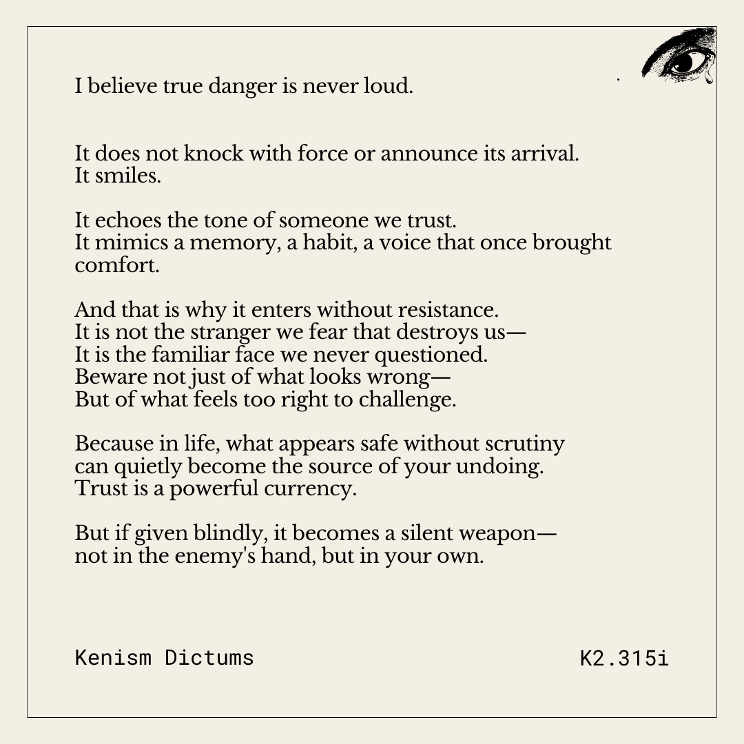 Dictum of K. - K2.315