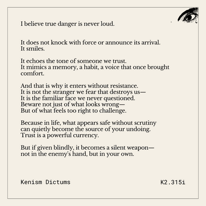 Dictum of K. - K2.315