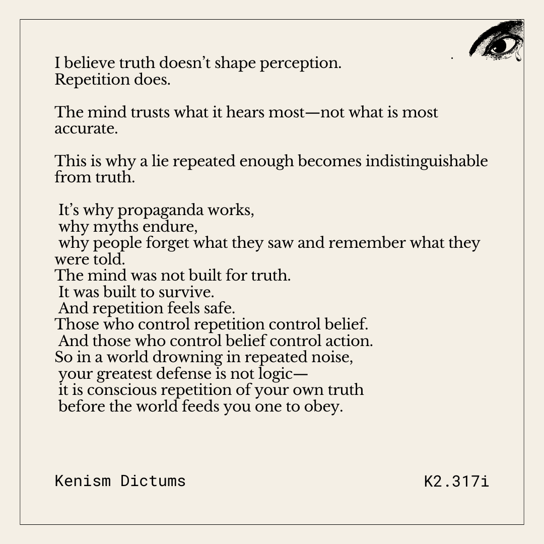 Dictum of K. - K2.317
