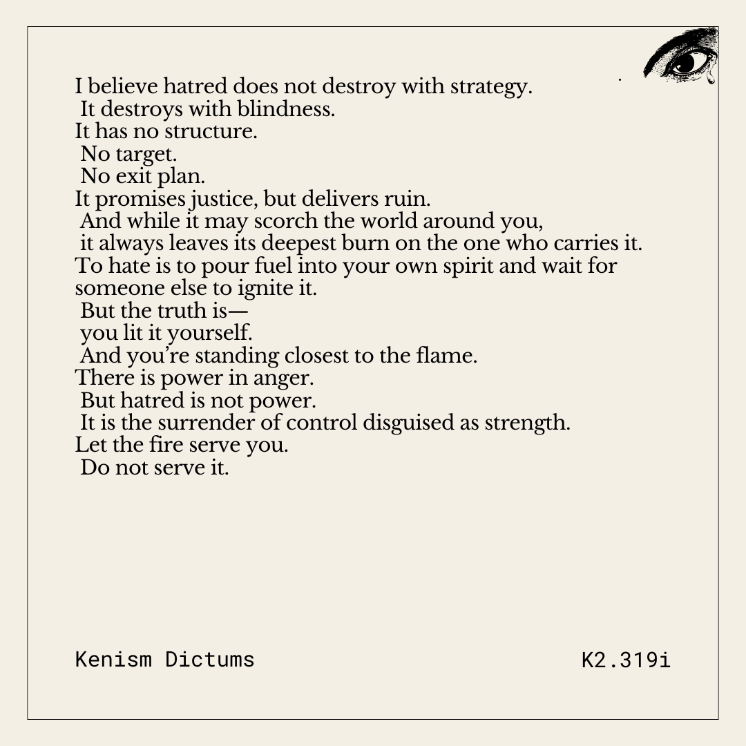 Dictum of K. - K2.319