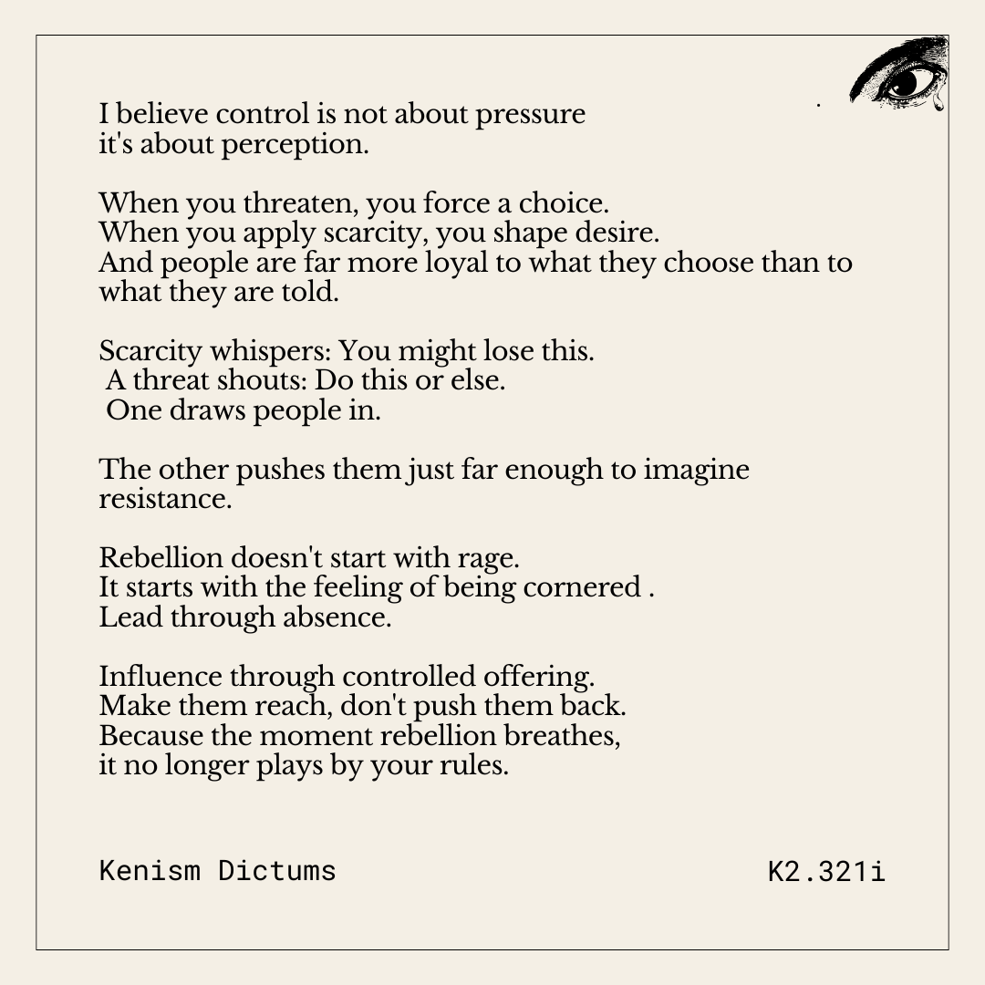 Dictum of K. - K2.321