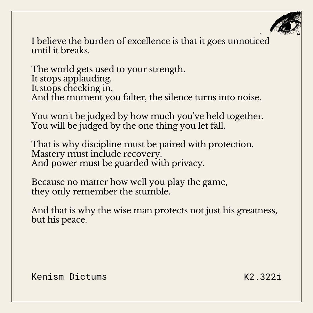 Dictum of K. - K2.322