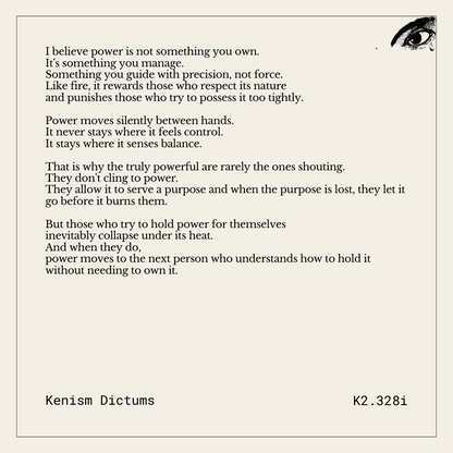 Dictum of K. - K2.328