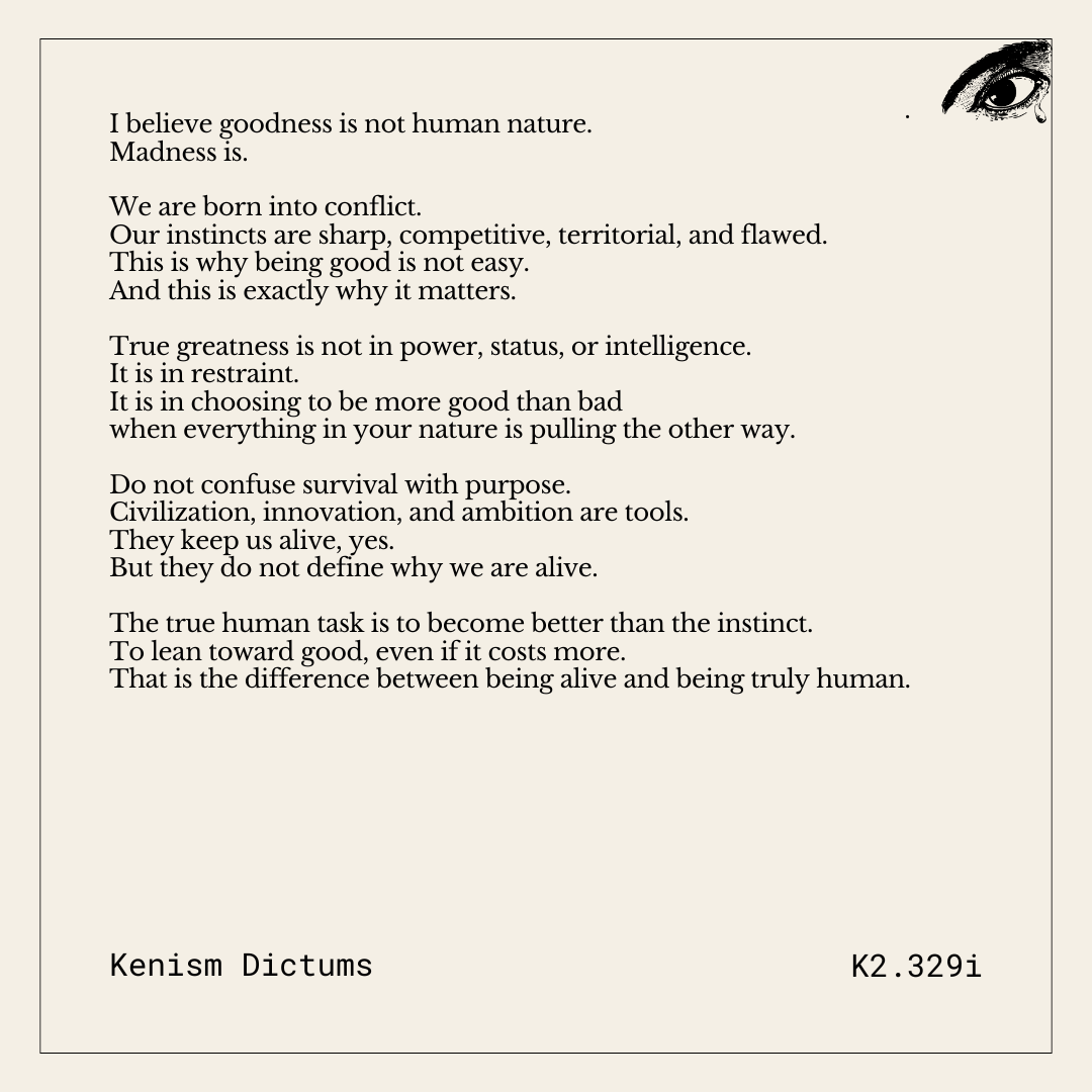 Dictum of K. - K2.329