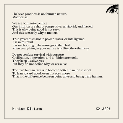Dictum of K. - K2.329