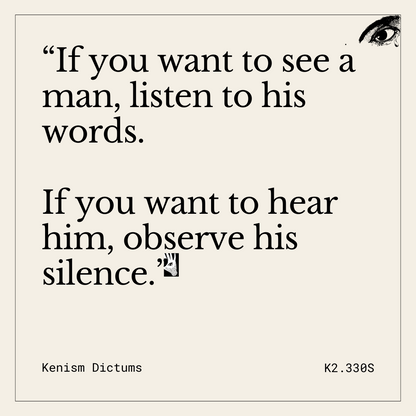 Dictum of K. - K2.330