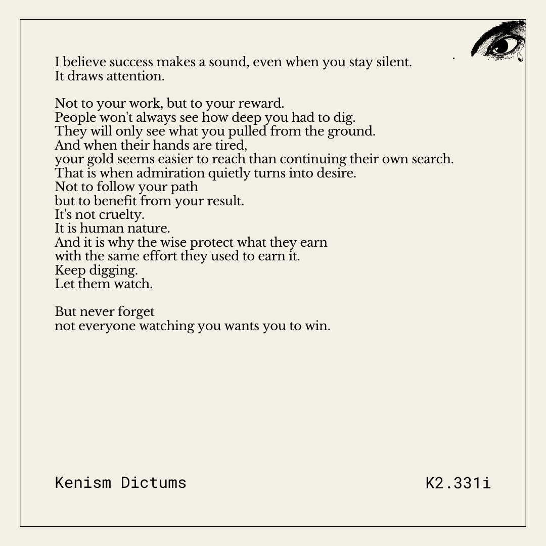 Dictum of K. - K2.331