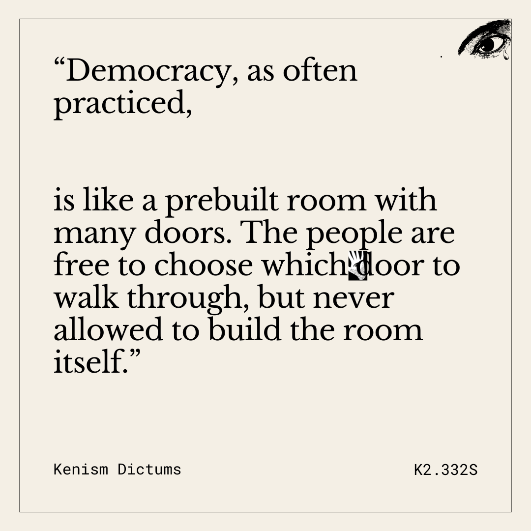 Dictum of K. - K2.332