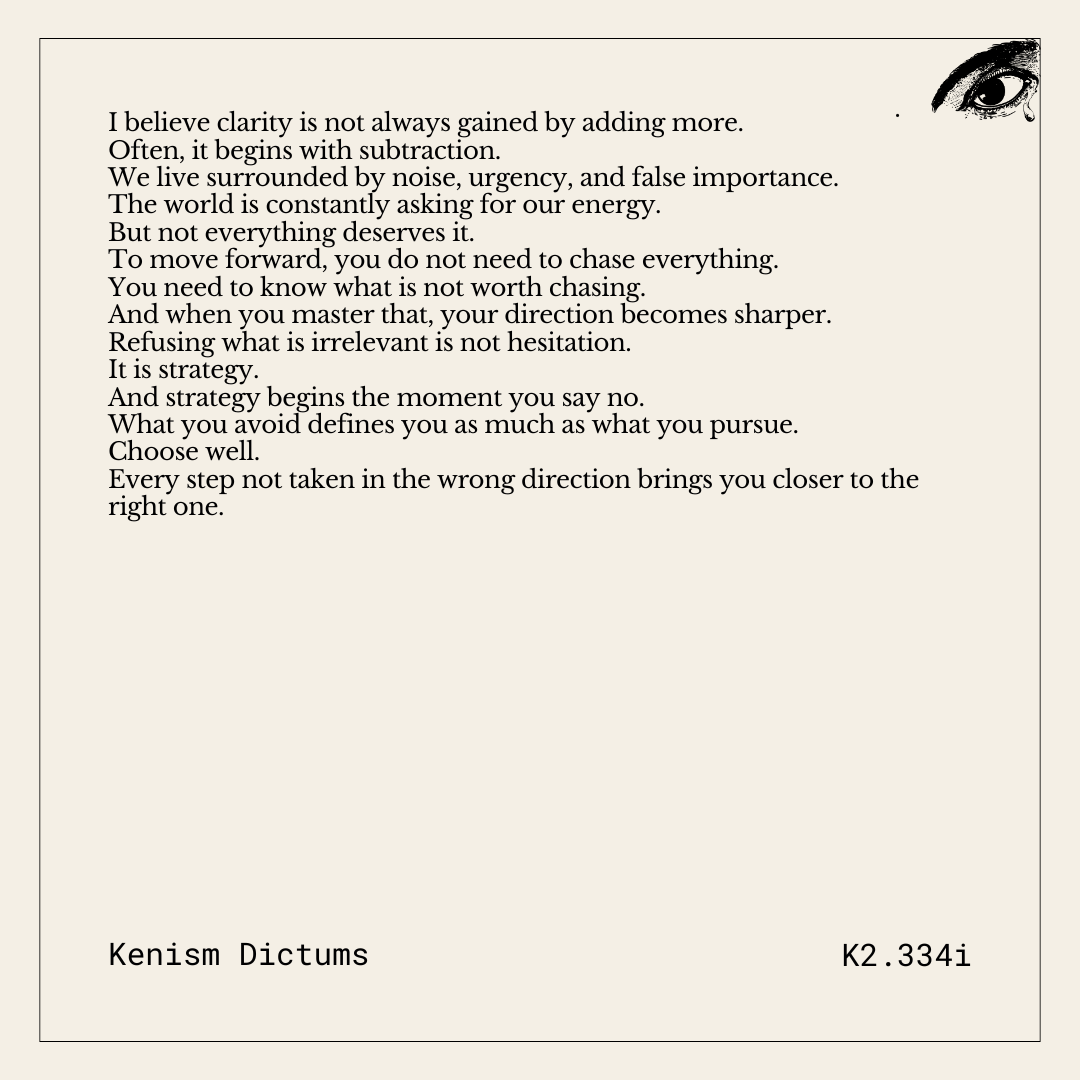 Dictum of K. - K2.334