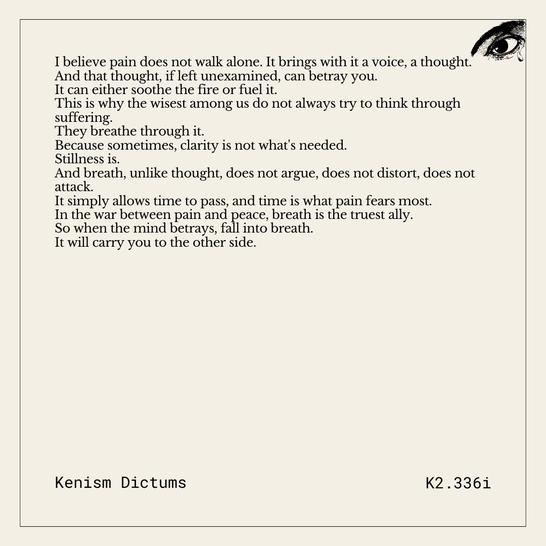 Dictum of K. - K2.336