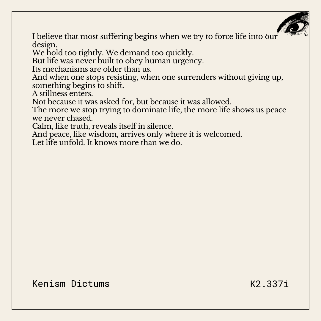Dictum of K. - K2.337