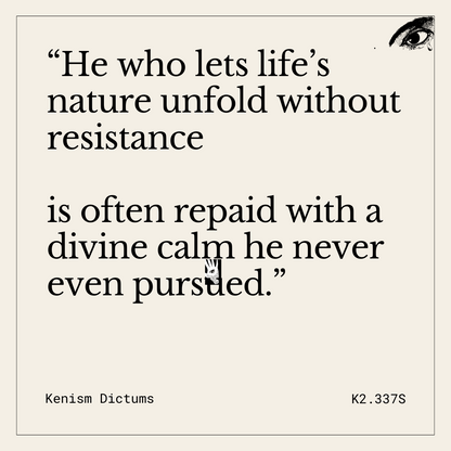 Dictum of K. - K2.337