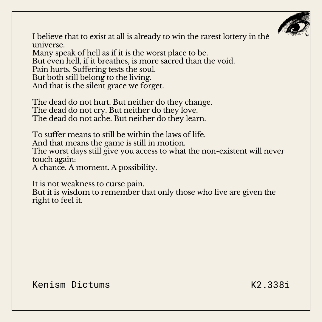 Dictum of K. - K2.338
