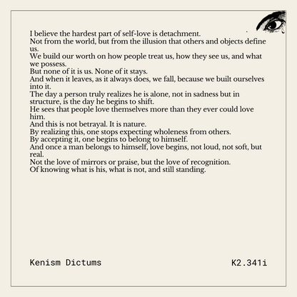 Dictum of K. - K2.341