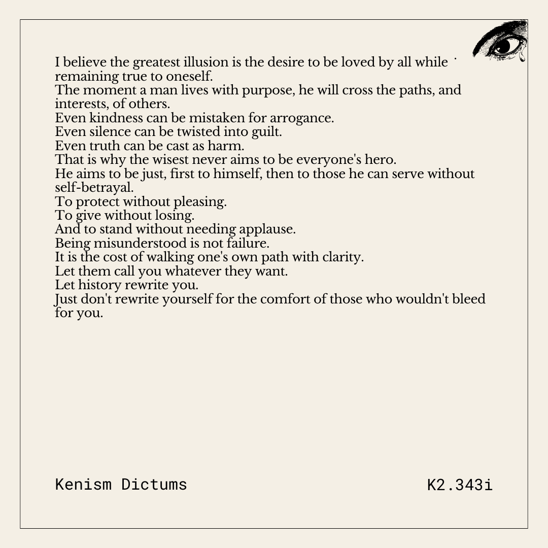 Dictum of K. - K2.343