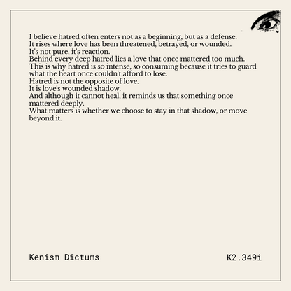 Dictum of K. - K2.349